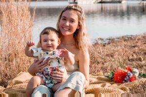 Mom Meagan and daughter Preslee