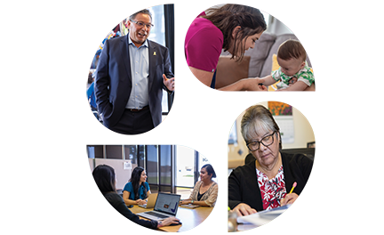 With Changent's guidance, Youth Development, Inc. (YDI) implements proven home visiting programs like Nurse-Family Partnership and Child First to support families across New Mexico.