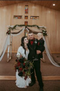 Hannah said when she met Robert in 2019 it was “love at first sight.” Their baby, R.J., came along in 2021.